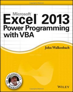 Sách Excel 2013 Power Programming with VBA pdf