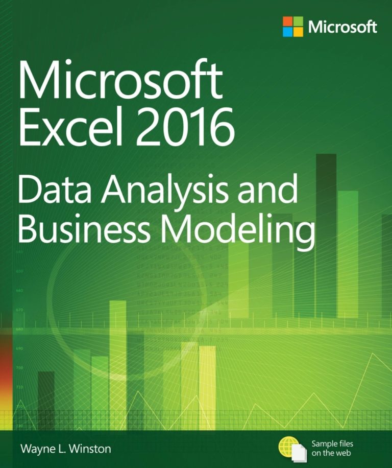 Sách Microsoft Excel 2016 Data Analysis and Business Modeling