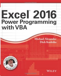 Sách VBA Excel 2016 power programming with vba (pdf)