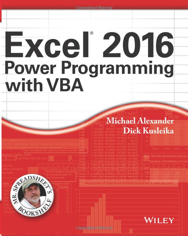 vba excel ebook excel 2016 power programming with vba