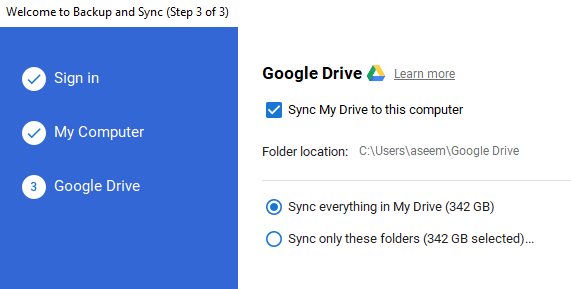 google-drive-sync-to-pc