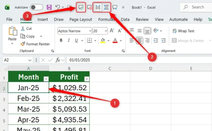 **Cách tôi rà soát danh sách dài trong Excel mà không cần nhìn màn hình**