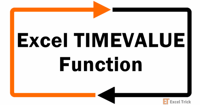 Hàm TIMEVALUE trong Excel – Cách Sử Dụng
