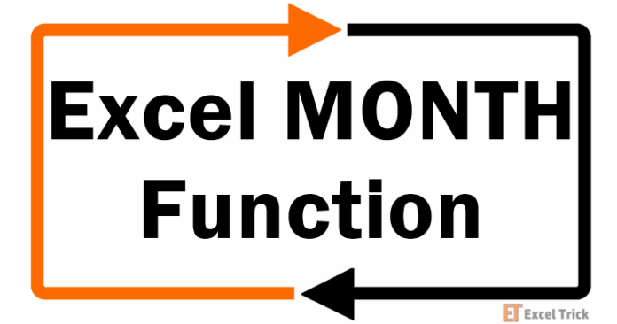 Hàm MONTH trong Excel – Cách Sử Dụng