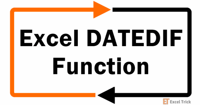 Hàm DATEDIF trong Excel – Cách Sử Dụng