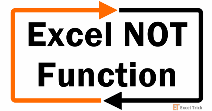 Hàm NOT trong Excel – Cách Sử Dụng
