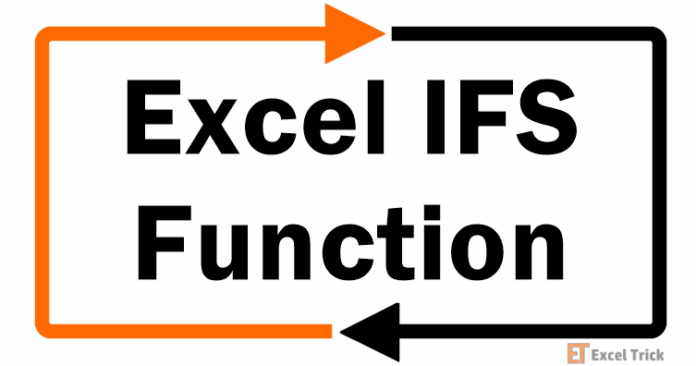 Hàm IFS trong Excel – Cách Sử Dụng