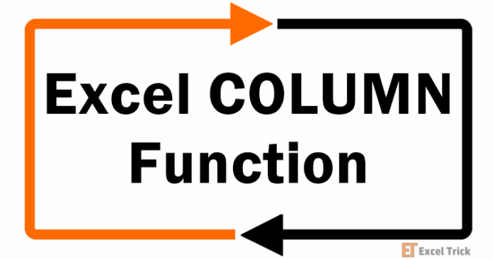 Hàm COLUMN trong Excel – Cách Sử Dụng