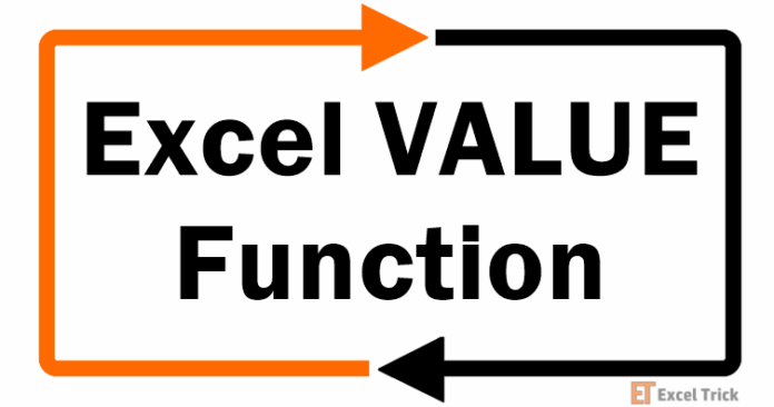 Hàm VALUE trong Excel – Cách Sử Dụng