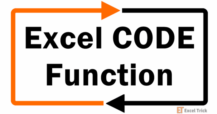 Hàm CODE trong Excel – Hướng Dẫn Sử Dụng