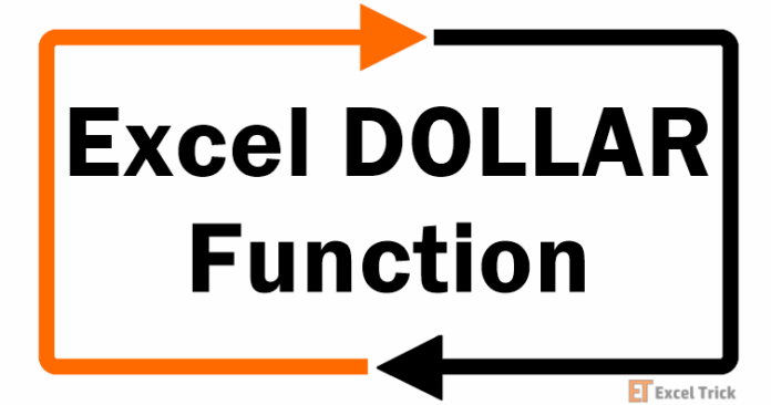 Hàm DOLLAR trong Excel – Cách Sử Dụng