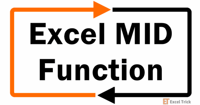 Hàm MID trong Excel – Cách Sử Dụng