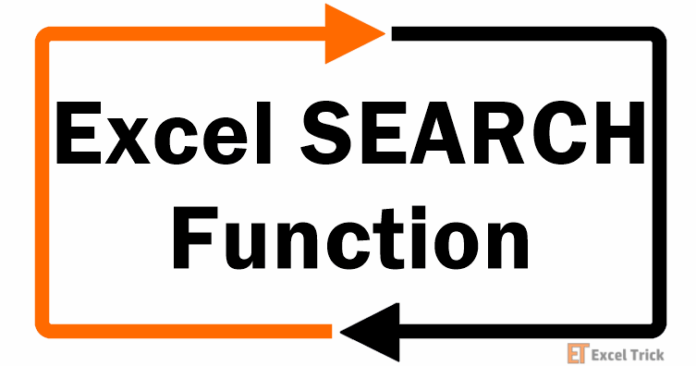 Hàm Tìm Kiếm (SEARCH) trong Excel – Cách Sử Dụng